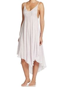 Free People Knot For You Slip Dress, Pearl Combo Size M